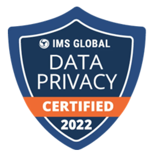 IMS Global Data Privacy 2022 Certification Badge