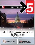 5 Steps to a 5: AP U.S. Government and Politics cover