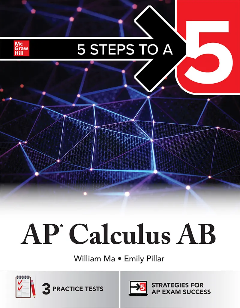 5 Steps to a 5 cover image for AP Calculus AB guide