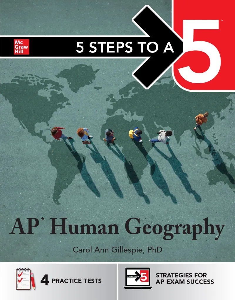 5 Steps to a 5: AP Human Geography cover