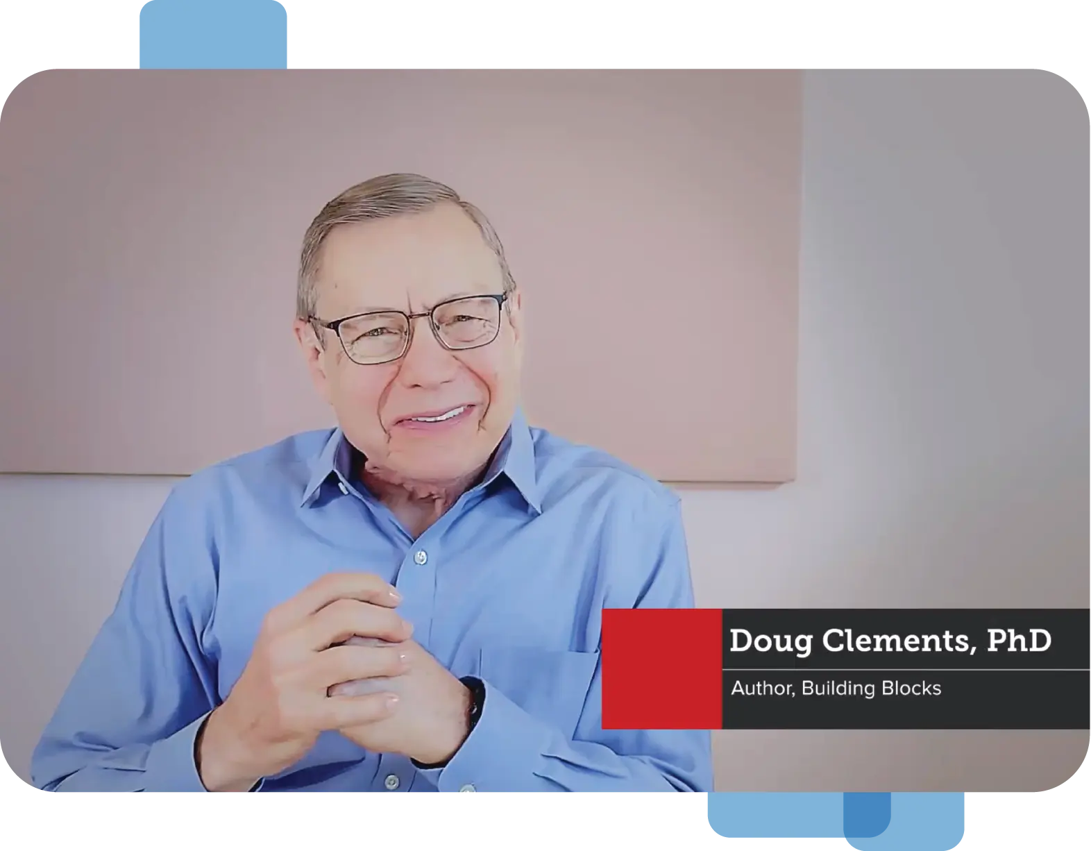 A sample video from the Author Video Series featuring Dr. Doug Clements.