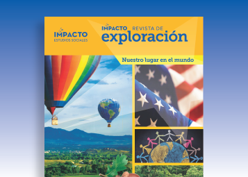 The cover of the Spanish IMPACT Explorer  Magazine.