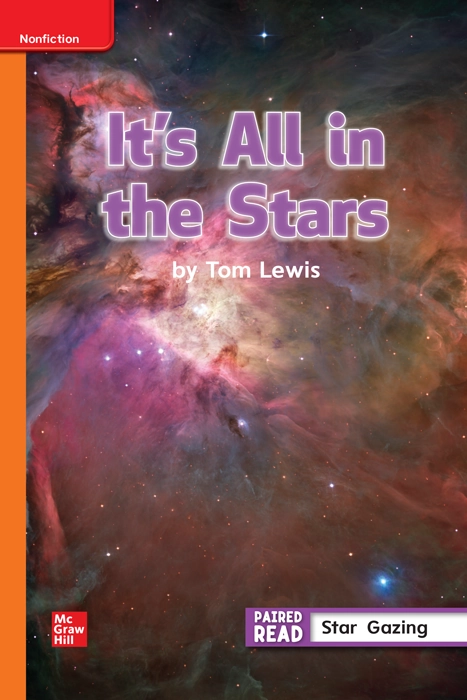 It's All in the Stars Leveled Reader cover
