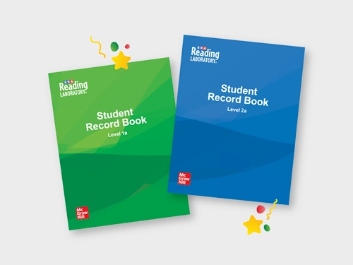Student Record Book: Two Student Record Books.