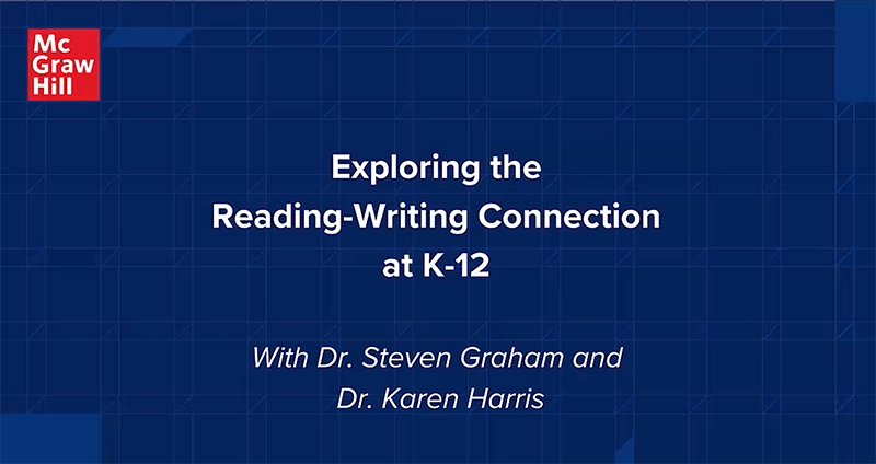 Exploring the Reading Writing Connection at K-12