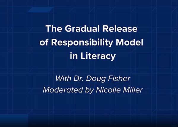 The Gradual Release of Responsibility Model in Literacy  video