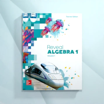 California Reveal Algebra Volume 1 Teacher Edition cover