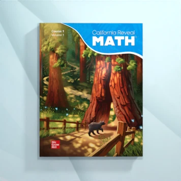 California Reveal Math Course 1, Volume 1 Teacher Edition cover