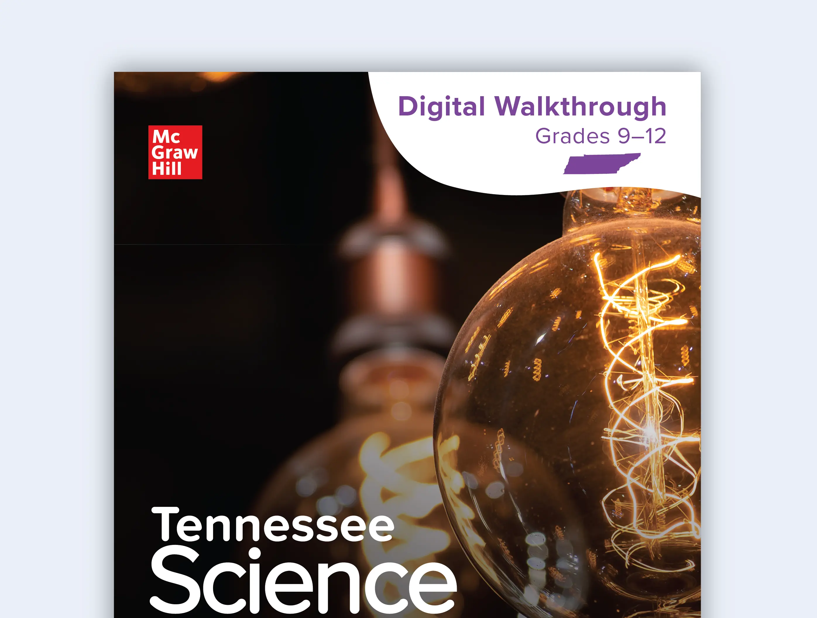 The Tennessee Science (9–12)  Digital Walkthrough Brochure