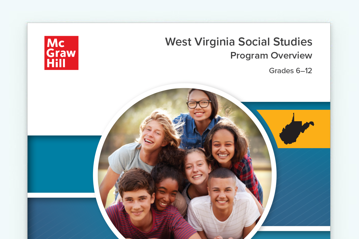 The West Virginia Social Studies Program Overview (6–12).