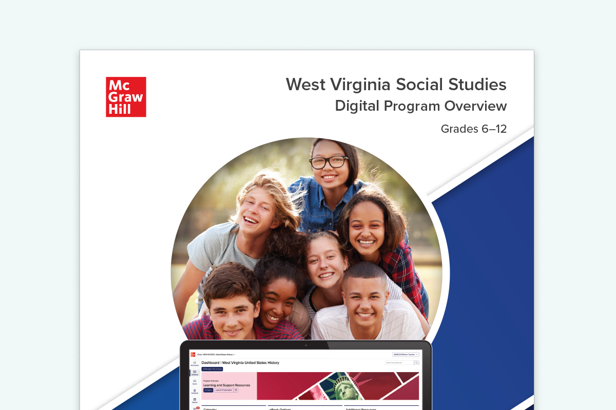 The West Virginia Social Studies Digital Program Overview (6–12).