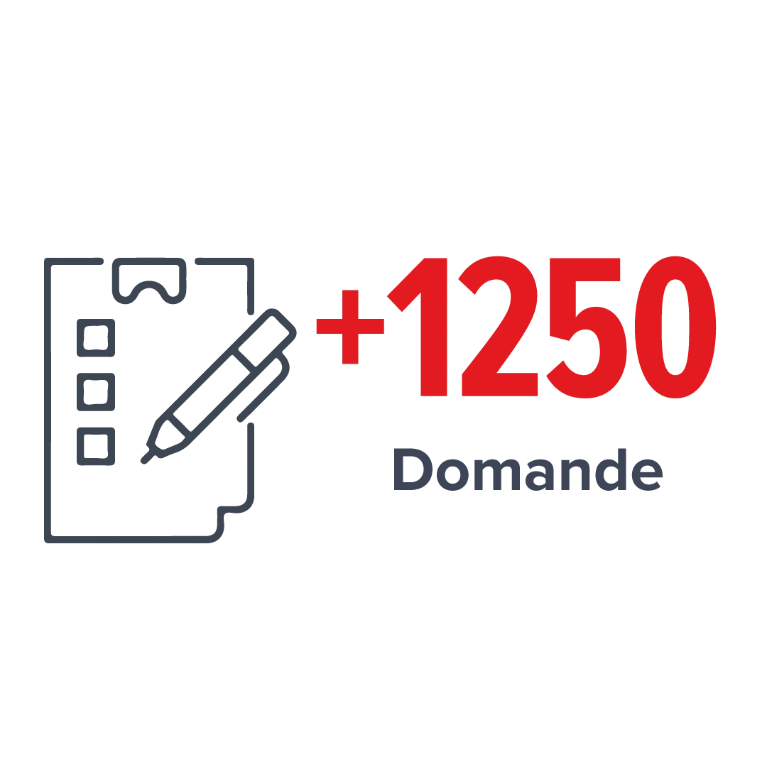 +1250 Domande