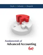 Advanced accounting principles with connect plus