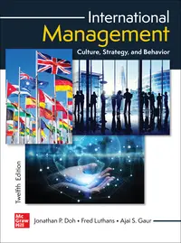 International Management: Culture, Strategy, and Behavior