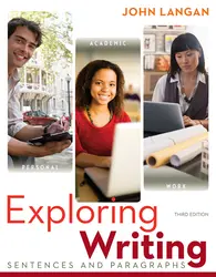 Get writing paragraphs essays 2nd edition john langan