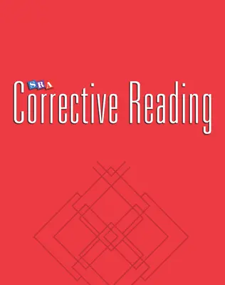 Corrective Reading Comprehension Level B1, Teacher Materials