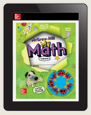 McGraw-Hill My Math Grade 4 Indiana Online Student Center 1-year ...