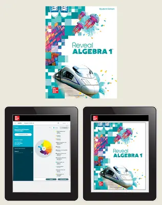 Reveal Algebra 1, Student Hardcover Bundle with ALEKS.com, 1-year subscription