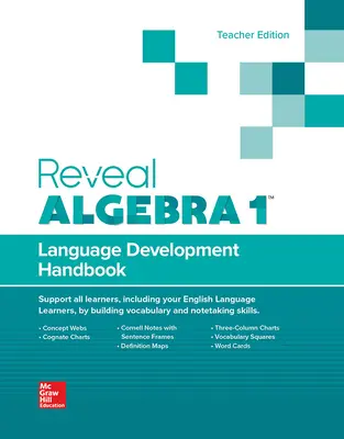 Reveal Algebra I, Language Development Handbook, Teacher Edition