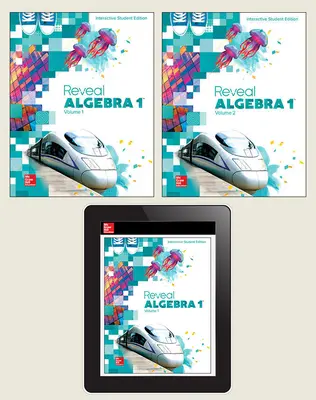 Reveal Algebra 1, Student Bundle, 6-year subscription