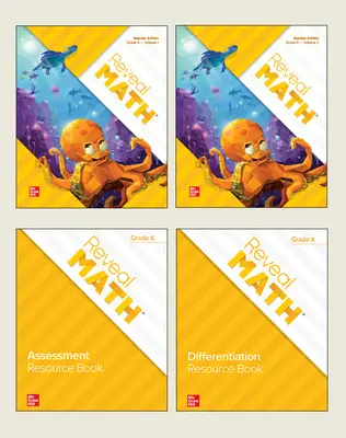 Reveal Math, Grade K, Print Teacher Edition Resource Package