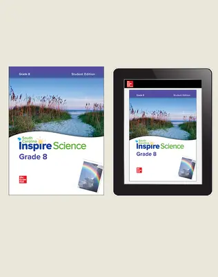 CUS SC Inspire Science: Grade 8, Comprehensive Student Bundle, 3-yr ...