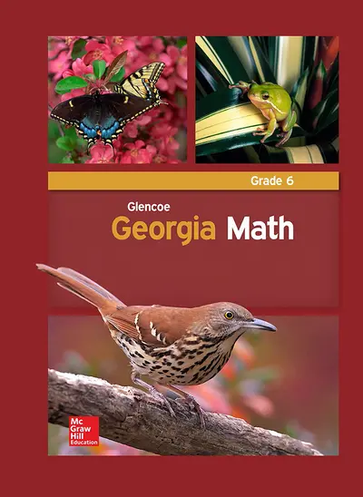 CUS Glencoe Math Course 1, Student Edition, Volume 1 Georgia Edition