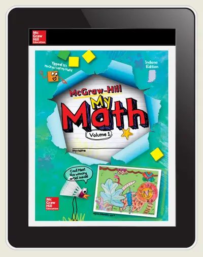 McGraw-Hill My Math Grade 2 Indiana Online Student Center 1-year ...