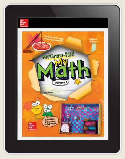 McGraw-Hill My Math Grade 3 Indiana Online Student Center 6-year ...