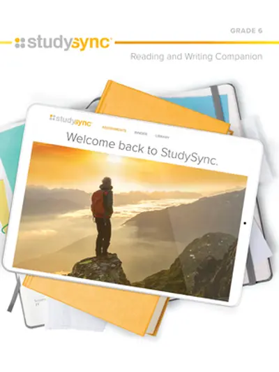 StudySync Core ELA Grade 6, Standard Single Bind Student Bundle, 1-year ...