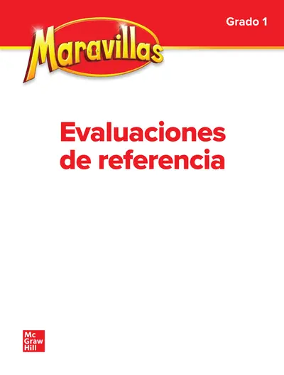 Maravillas Grade 1 National Benchmark Assessment