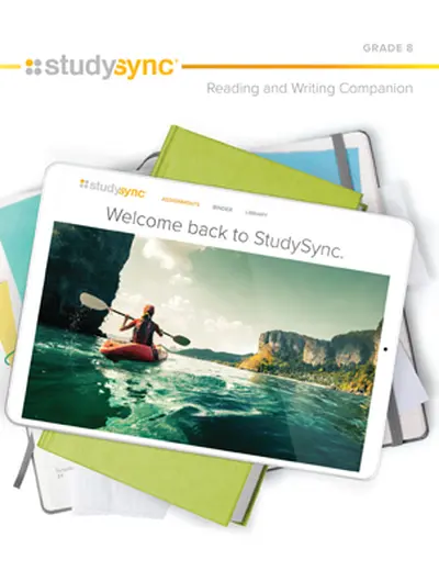 StudySync Core ELA Grade 8, Standard Single Bind Student Bundle, 1-year ...