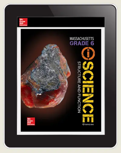 CUS iScience Grade 6 Massachusetts Online Student Edition, 1-yr