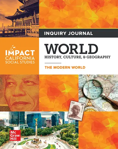 Impact California Grade 10 Inquiry Journal World History Culture