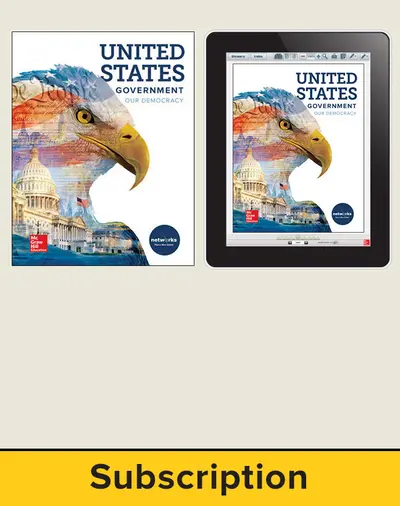 United States Government Our Democracy Babe Suite With LearnSmart Year Subscription