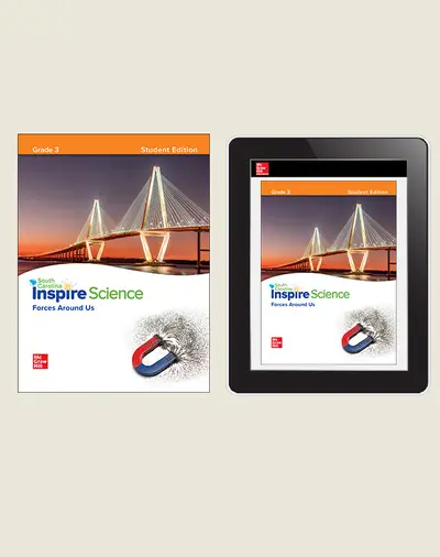 CUS SC Inspire Science: Grade 3, Student Bundle, 1 Year Subscription