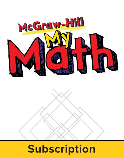 McGraw-Hill My Math, Grade 1, Print Student Edition set plus Online eStudent Edition, 1 year subscription