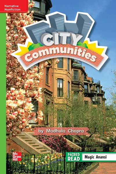 Reading Wonders Leveled Reader City Communities: Beyond Unit 3 Week 3 Grade 2