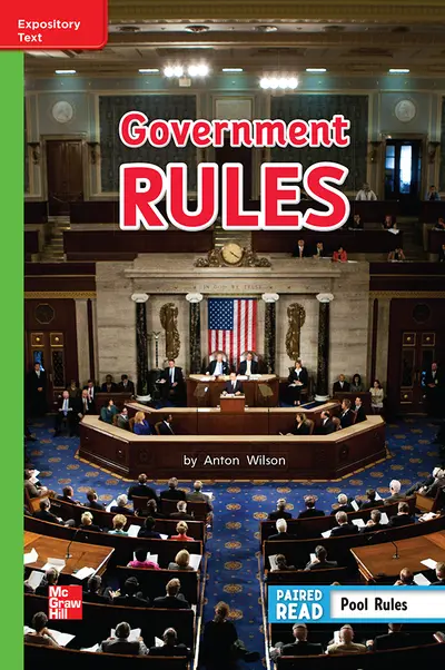 Reading Wonders Leveled Reader Government Rules Beyond Unit 5 Week 5 Grade 2
