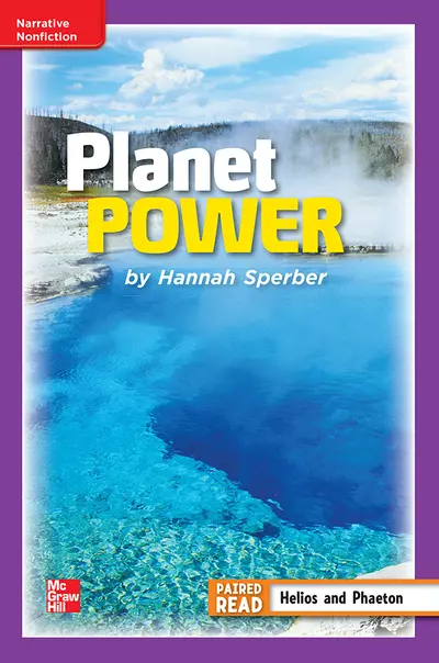 Reading Wonders Leveled Reader Planet Power: ELL Unit 6 Week 3 Grade 4