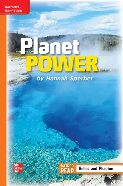 Reading Wonders Leveled Reader Planet Power: Approaching Unit 6 Week 3 Grade 4