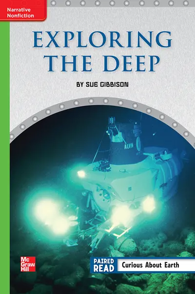 Reading Wonders Leveled Reader Exploring the Deep: Beyond Unit 1 Week 4 Grade 6