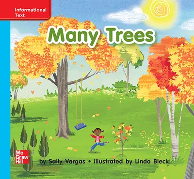 Reading Wonders Leveled Reader Many Trees: On-Level Unit 5 Week 2 Grade K