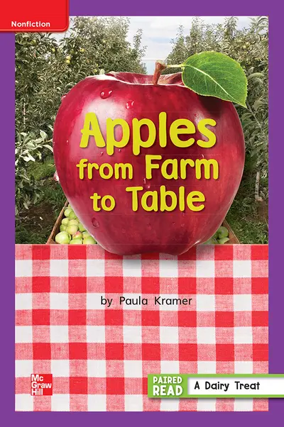 Reading Wonders Leveled Reader Apples from Farm to Table: ELL Unit 3 Week 5 Grade 1