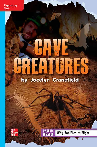 Reading Wonders, Grade 5, Leveled Reader Cave Creatures, On Level, Unit 6, 6-Pack