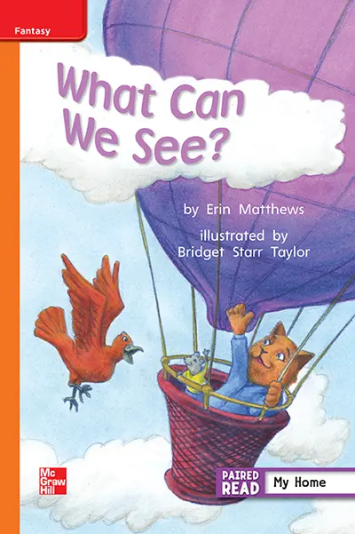 Reading Wonders, Grade 1, Leveled Reader What Can We See?, Approaching, Unit 1, 6-Pack