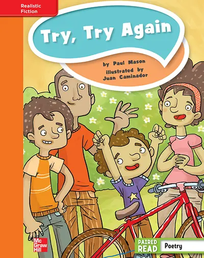 Reading Wonders, Grade 4, Leveled Reader Try, Try Again, Approaching, Unit 4, 6-Pack