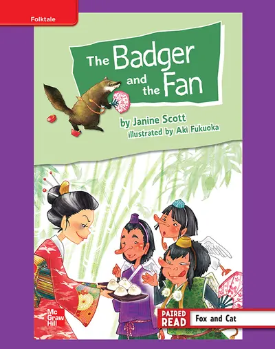 Reading Wonders, Grade 4, Leveled Reader The Badger and the Fan, ELL, Unit 2, 6-Pack