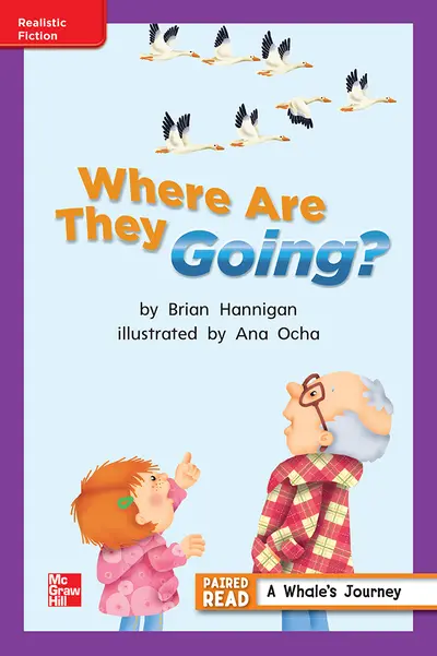 Reading Wonders, Grade 2, Leveled Reader Where Are They Going?, ELL, Unit 2, 6-Pack