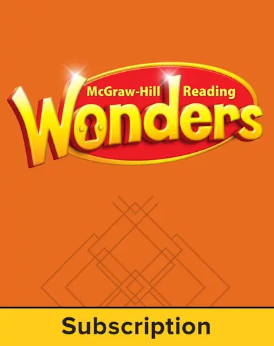 Reading Wonders, Grade 3, National Literature Anthology Print & Digital 6 Yr Subsc